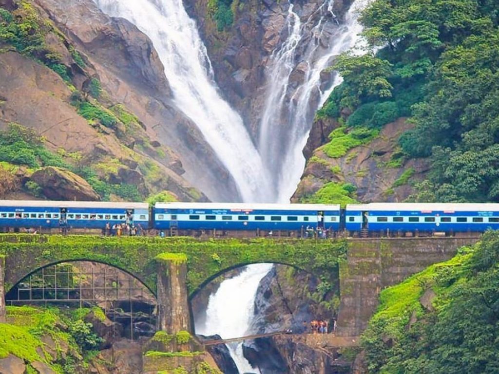 Dudhsagar Waterfalls South Goa